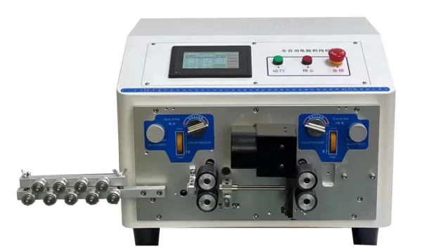 automatic dual wire stripping machine