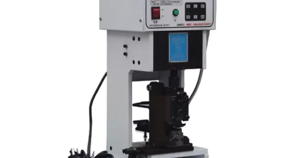 this is a crimping press for electric wire or cable termination.