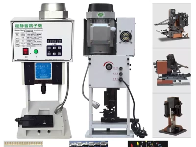 this is wire crimping machine for horizontal mold.