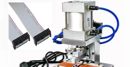 pneumatic ribbon cable press