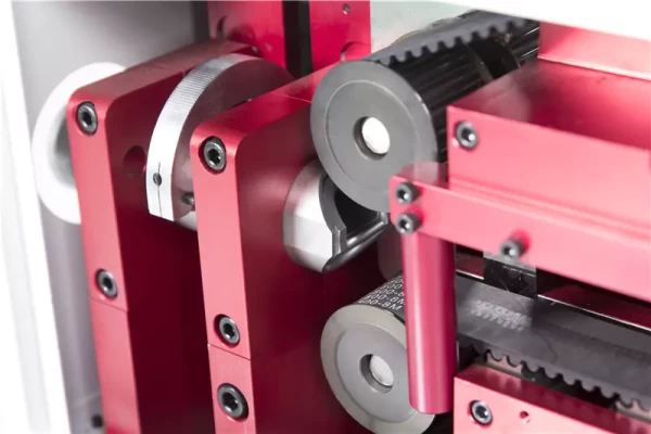 wire loom tubing cutting machine detail.