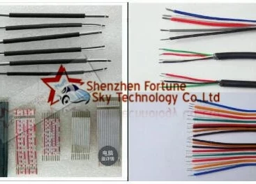 this is wire processed by 3fn pneumatic wire stripper twister.