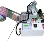 this is an small Automatic Bottom Sealing and Cutting Machine For Making PVC Bags and Poly Mailers.