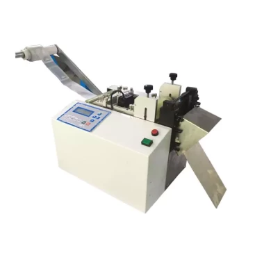 automatic color sensor cutting machine with vision system.