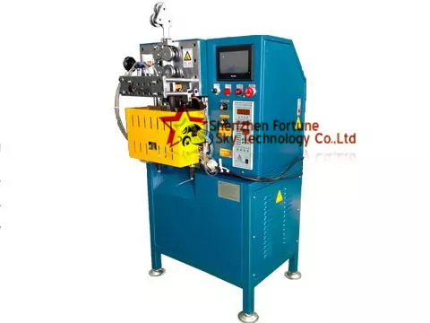 automatic rope wire cable seal cutting anealing machine