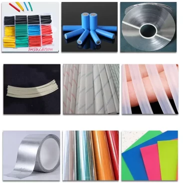 this is cutting materials including tubing, aluminum foil and etc.