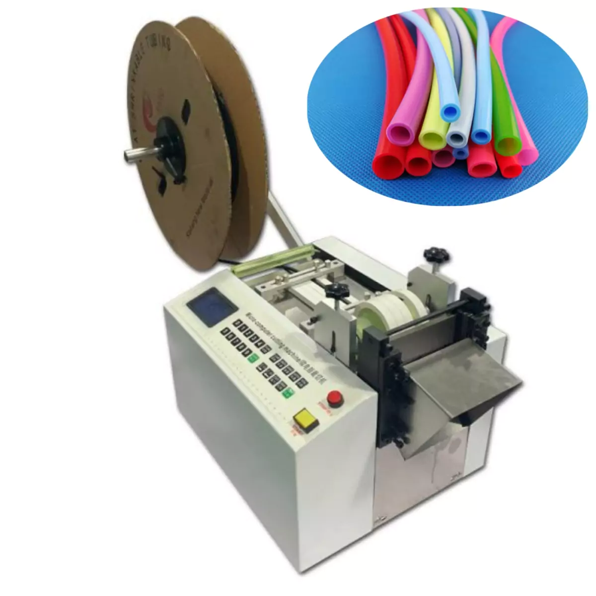 this is silicone rubber tube cutter which is used for cutting tubing and flexible soft thin materials.