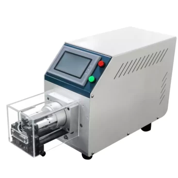 this is semi-automated coax stripper whose model number is 5806.