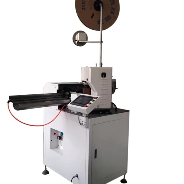Fully Automatic Single Head Wire Crimping Machine.