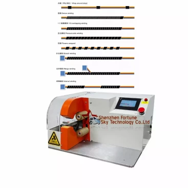Full-Spot-Pattern winding wire harness tape wrapping machine