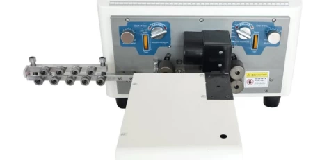 automatic twin flat cable stripping machine