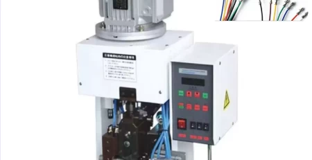 this is multicore wire stripper crimper which is used in wire harness processing.