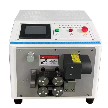 this is automatic tubing cutter specialized for cutting semi-rigid tubes.