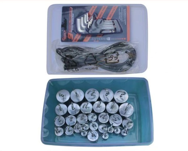 This is the measuring weight of wire harness bending tester which is used in wire harness testing.