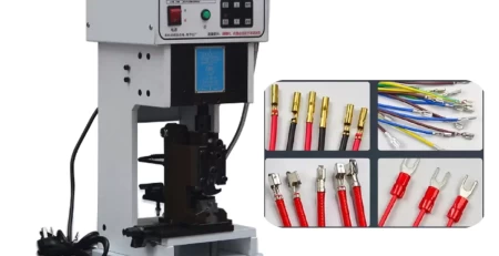 As a highly versatile tool, this terminal crimping machine finds extensive application in wire harness processing industries.