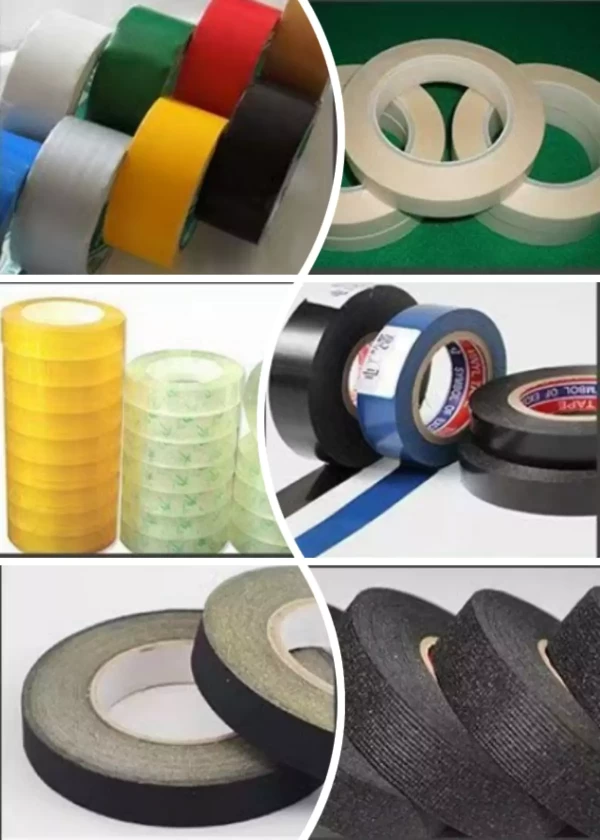 various tapes for wrapping cables