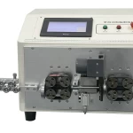 This is automatic wire stripping machine which is specialized for cutting and stripping multicore cable.