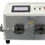 this is automatic wire stripping machine specialized for processing 2awg cable.