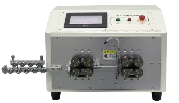 this is automatic wire stripping machine specialized for processing 2awg cable.