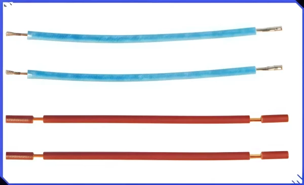 this is 6 sqmm wire processed by automatic wire stripping machine.