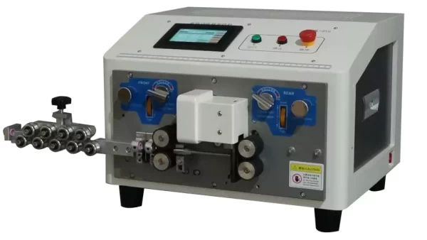 this is an automatic wire stripping machine specialized for processing 10 square mm wires.