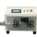 this is automatic wire cutting stripping machine which is speicalized for processing 6 sqmm wire.