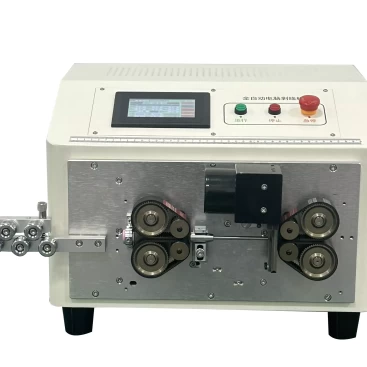 this is automatic wire cutting stripping machine which is speicalized for processing 6 sqmm wire.