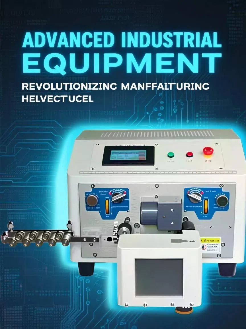 this is automatic wire cutting stripping machine specialized for hookup and provide twisting function.