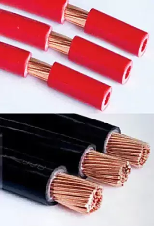 this is 10 square mm wire processed by automatic wire stripping machine.