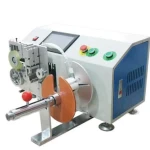 This is automatic cable coiling machine which is specialized for meter counting and cutting.