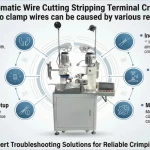 this article describes the wire clamping failure of automatic wire cutting stripping both-ends crimping machine.